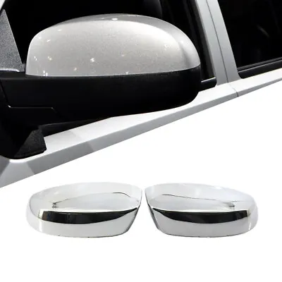 Mirror Cover Cap Replacement For 2007-2013 Chevy Silverado / GMC Sierra CHROME • $27.89