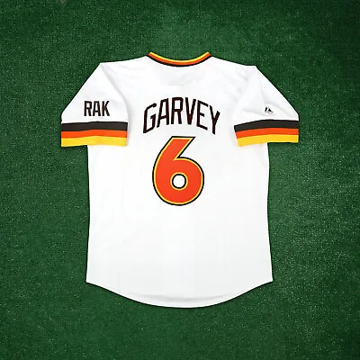 Steve Garvey 1984 San Diego Padres Home Cooperstown Throwback Men's Jersey • $149.99