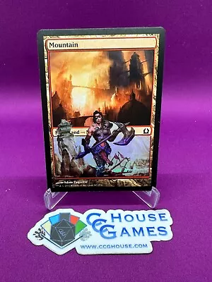 MTG Magic - Basic Mountain Return To Ravnica Custom Foil Altered Card *CCGHouse* • $24.99