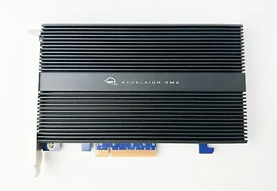 OWC 2T Accelsior 4M2 4-Slot NVMe M.2 SSD To PCIe Adapter Card For Mac Pro And PC • $389