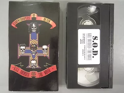 SOD - Storm Troopers Of Death - Kill Yourself The Movie VHS 2000 Nuclear Blast • $14.99