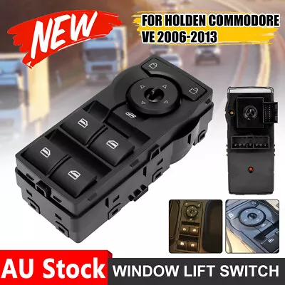 Car Master Window Switch Controls For Holden Commodore VE 2006-2013 Series Parts • $25.95