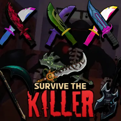Survive The Killer Roblox | STK | ALL Rare Knives Killers | LEGIT + CHEAP PRICE • $19.99