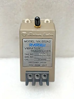 Shinkawa Electric Vk-202a2 Vibration Transducer • $379.05