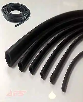 Nitrile Rubber Smooth Fuel Tube Petrol Diesel Oil Line Hose Pipe Tubing Breather • £2.69