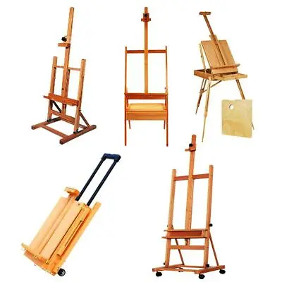 $36.39 • Buy Portable Wooden French Easel PaintBox Tripod Stand W/ Display Artist Drawing Art