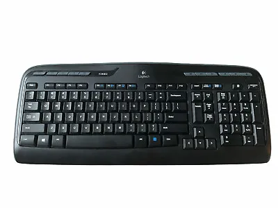 Logitech K330 Wireless Computer Keyboard No Receiver *EXCELLENT CONDITION* • $11.90