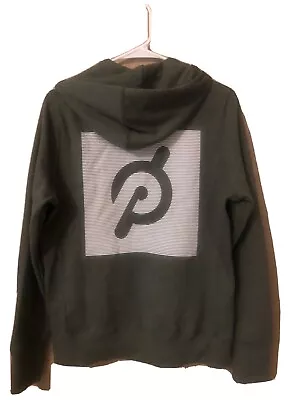 $40 • Buy New Peloton Apparel Hoodie, Green Zip Up