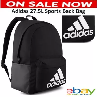 Adidas 27.5L Sports Backpack Kids School Work Gym Carry Bag Workout Travel Hikin • $44.95