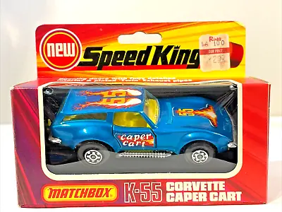 Corvette Caper Cart #55 Speed Kings Matchbox MINT K-55 In Original Box • $64.99