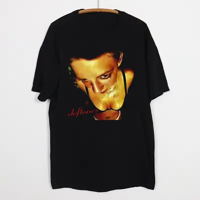 Vintage T-Shirt 1990s DEFTONES Around The Fur Concert Black All Size Shirt AC393 • $9.99