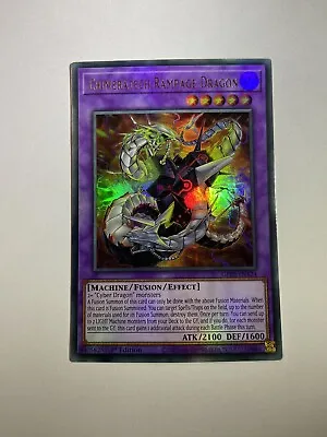 Chimeratech Rampage Dragon GFP2-EN124 / LEDD ENB29 Ultra Rare 1st Edition YuGiOh • £0.99