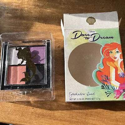 Disney Dare To Dream Eyeshadow Quad Palette Sea Darling Ariel Little Mermaid • $4.95