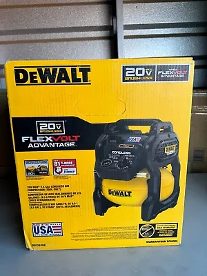 DEWALT DCC2520B 20V MAX Air Compressor 2 1/2 Gallon Brushless Cordless Bare Tool • $219.99