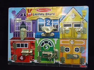 Melissa & Doug Latches Board**wooden Activity Board**new In Shrink Wrap** • $14.20