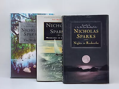 Nights In Rodanthe Message In A Bottle The Wedding By Nicholas Sparks (HC) • $15.99