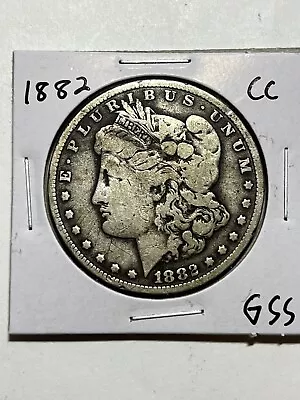 1882-CC Morgan Silver Dollar F Details Better Date • $150