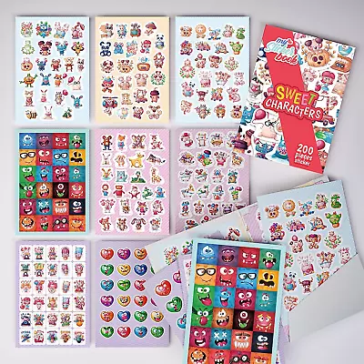 Colortouch Stickers For Children Kids Girls Scrapbook Sticker Set Cute Pack • £7.24