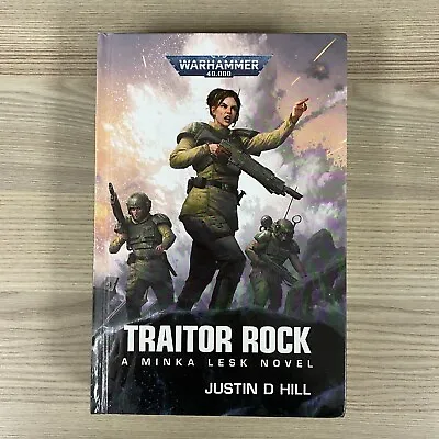 Traitor Rock Hardback Book 40k Black Library First Edition 1st Minska Lesk 2021 • £49.95