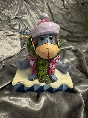 Disney Jim Shore Traditions Eeyore WAITING FOR SPRING Figurine 4057940 RETIRED • £50