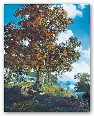 MUSEUM ART PRINT Peaceful Valley Maxfield Parrish • $15.89