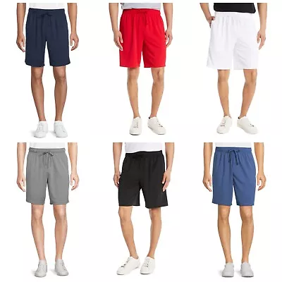 Athletic Works - Men's And Big Men's 9  Active Mesh Shorts - Sizes Small - 3XL • $17.95