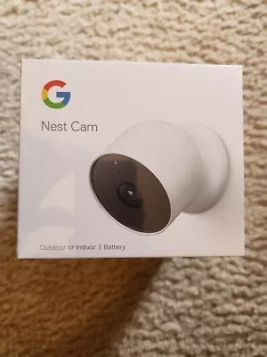 Google Nest Cam Indoor/Outdoor Surveillance Camera - Snow Pack Of 1 • $104.99