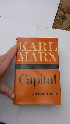 Old Book Capital Volume Three 3 Karl Marx Engels Lawrence Wishart 1974 Hardback • £21.99