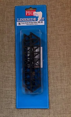 PECO Lineside Kit NB-38 Truss Girder Bridge Sides - N Gauge (4 Items) FREE POST • £6.49