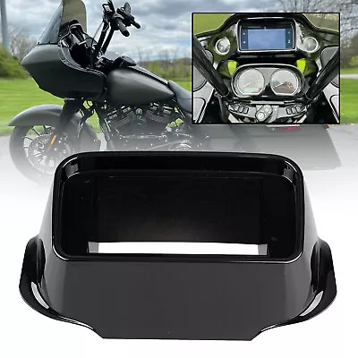 Motorcycle Vivid Black Radio Stereo Double DIN Adapter Fit For Harley Road Glide • $41.98