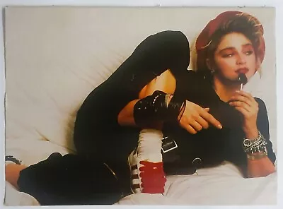 MADONNA Double Sided Magazine Pin-up Pull-out Poster 1 Page Australia Vintage C • $9.79