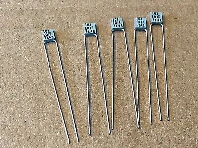 5 NOS Vintage Western Electric .01 Uf Erie Film Capacitors Test Good KS19774 • $5