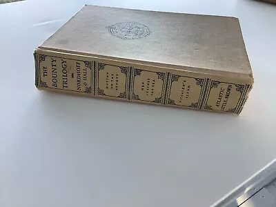 The Bounty Trilogy: Mutiny On The Bounty Nordhoff & Hall  Wyeth Edition. 1951 HC • $15