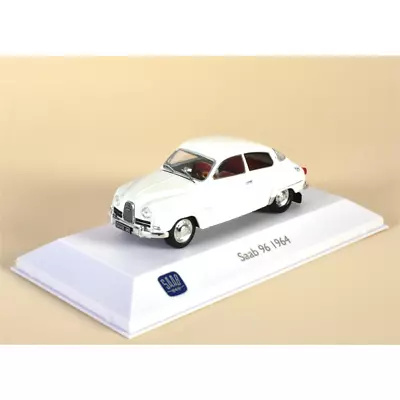 1:43 Diecast Model White Saab 96 1964 Saab Car Museum LM02 • £16.06