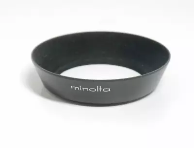 Minolta Lens Hood Shade OEM Metal For MC 28mm F/2.5 Hard To Find • $17.49