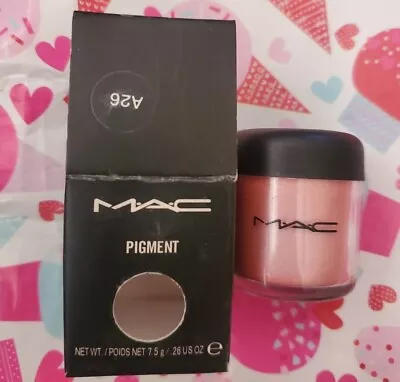 MAC M.A.C. Powder Pigment A26 Jumbo 7.5g Original Shimmer Salmon Pink NIB • $40