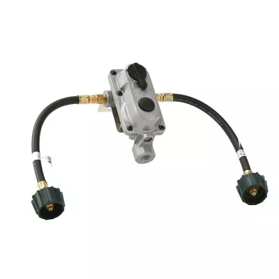 2-Stage Auto Changeover Propane Gas RV Regulator Kit With 2 12  Pigtails • $34