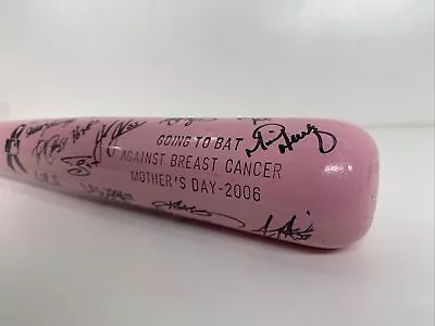 2006 Florida Marlins Team Signed Mother’s Day Bat Miguel Cabrera LOA • $599.99