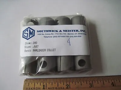 Southwick & Meister 20D Bar Loader Collet Size .687  • $39.95