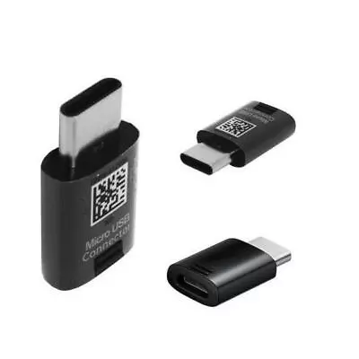 Black Mini Micro USB To Type-c Adapter Connector For Samsung Galaxy S8 8plus • $4.50