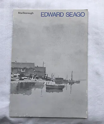 £15 • Buy Edward Seago Exhibition Catalogue 1st PB Ed