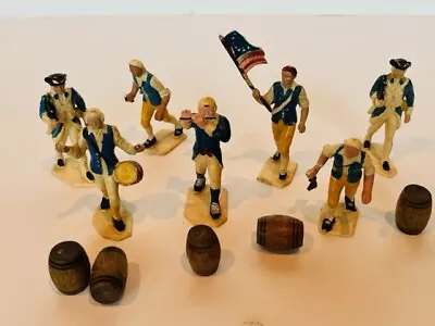 Civil War Plastic Soldiers Vtg West Germany W Mixed Lot Patriot Union Yankee Wig • $23.96