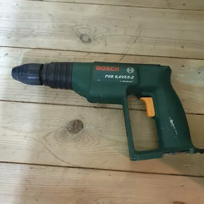 £14.99 • Buy Bosch PSB 9,6VES-2 Green & Black 9.6-Volts Keyless Chuck Cordless Drill Driver