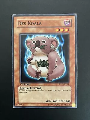 Yu Gi Oh Des Koala 5ds2-it011 Ita 1ed Municipal Yugioh • £1.94