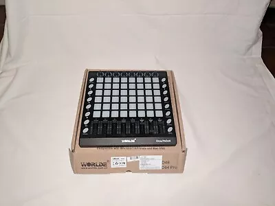 WORLDE PAD48 MIDI Drum Pad 48 RGB Backlit Pads 8 Knobs 16 Buttons 8 Sliders K5X4 • $100