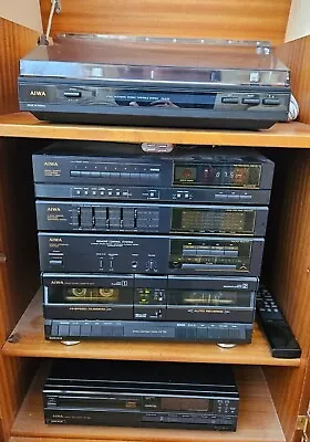 £125 • Buy Aiwa CX-790 Stereo System - Cassette, Radio , CD, Record Player, Speakers