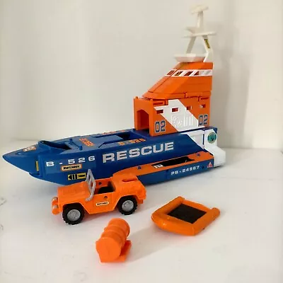 1997 Matchbox Mega-Rig Rescue Squad Speedboat  • $35