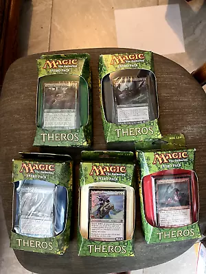 MtG Theros Intro Pack X5 One Of Each Factory Sealed • $35