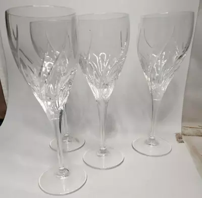 4 Pcs .Set Of Vintage Used MARQUIS Waterford Crystal Breeze Wine Glasses 7 7/8   • $69.95