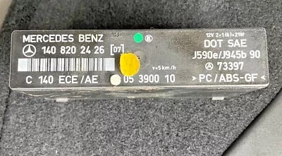 Mercedes W140 Coupe Hazard Light Control Module Relay 1408202426 S500 S600 • $191.25